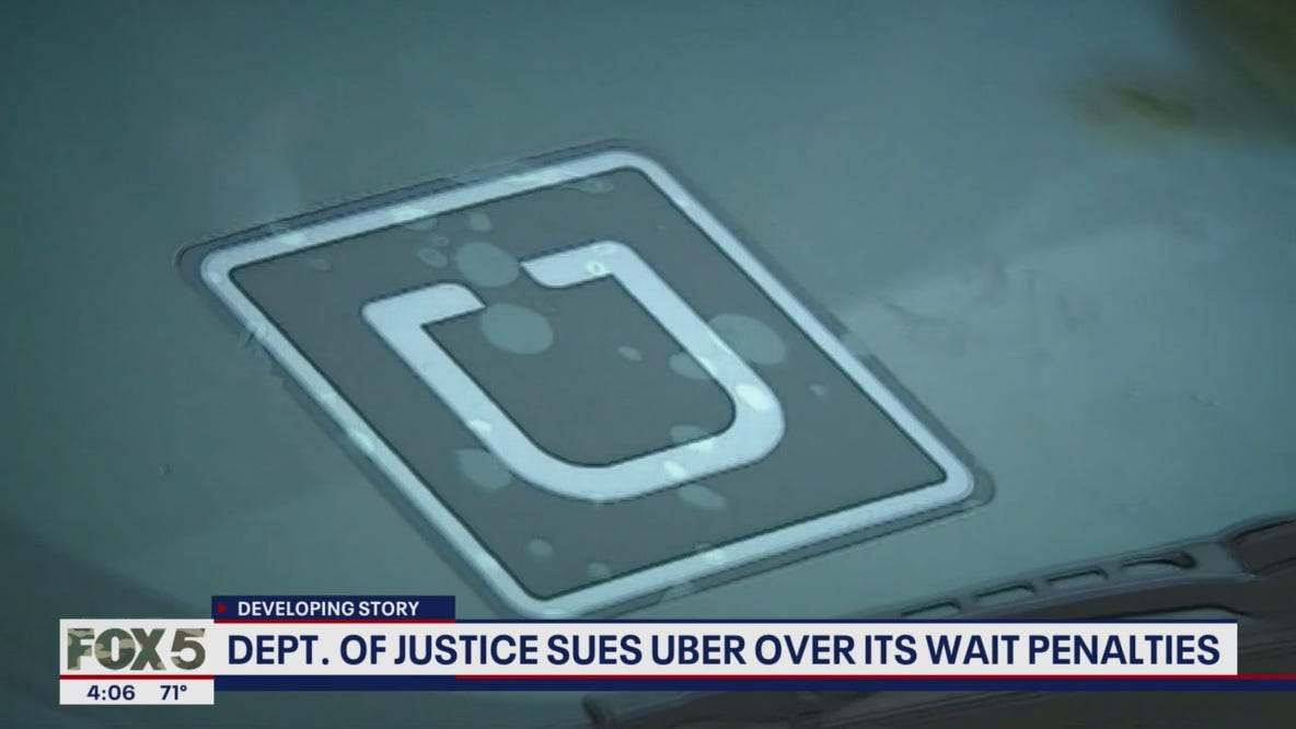 DOJ sues Uber over wait penalties
